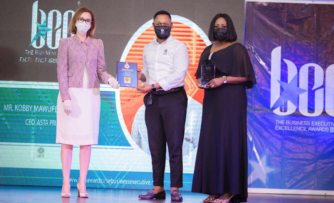 CEO of Asta Printing Hub wins Business Executive Excellence Award